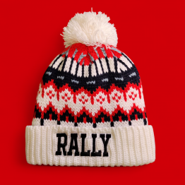 BÉLELT RALLY sapka, klasszik fehér BÉLELT RALLY sapka, klasszik fehér